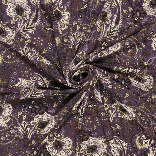 Viskose Jersey Blumen