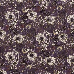 Viskose Jersey Blumen