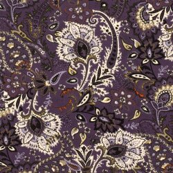 Viskose Jersey Blumen
