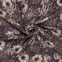 Viskose Jersey Blumen