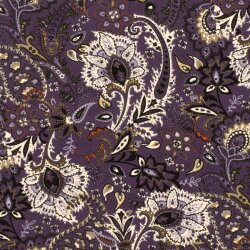 Viskose Jersey Blumen