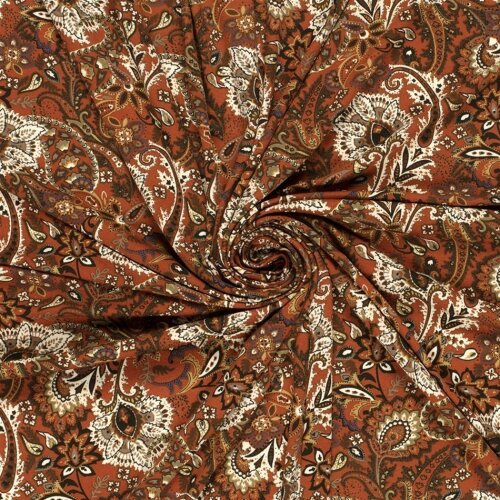 Viskose Jersey Blumen