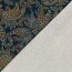 Romanit Jersey "Punta di Roma" Paisley - dunkelblau