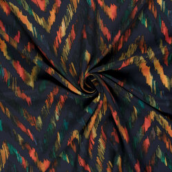 Viskose Popeline Abstract
