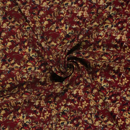 Viskose Popeline Abstract