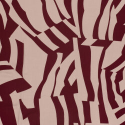 Viskose Popeline Abstract