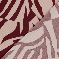 Viskose Popeline Abstract