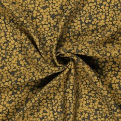 Viskose Nylon Ottoman Blumen