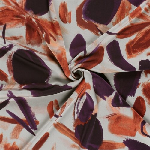 Satin Duchesse Blumen