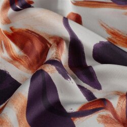 Satin Duchesse Blumen