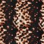 Viskose Nylon Jersey Twill wilde Tupfen - ziegelrot