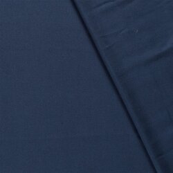 Viskose Twill Uni - stahlblau
