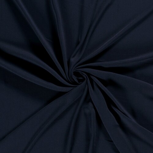 Viskose Twill Uni - dunkelblau