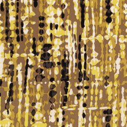 Viskose Twill Klecks Streifen - sandgelb