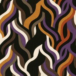 Viskose Twill kunstvolle Flechtstreifen - sandgelb