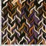 Viskose Twill kunstvolle Flechtstreifen - sandgelb