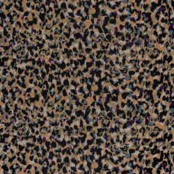 Polyester Viskose Mix Tupfen - kamel