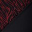 Polyester Viskose Mix Wellen Streifen - dunkelrot