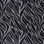Polyester Viskose Mix Wellen Streifen - schwarz