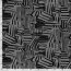 Polyester Viskose Mix Streifen Formen - schwarz