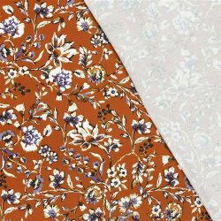 Viskose Jersey Blumen