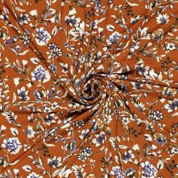 Viskose Jersey Blumen
