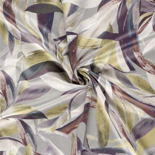 Wildleder Imitat Blätterregen - beige