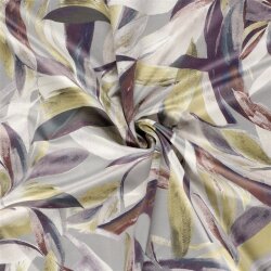 Wildleder Imitat Blätterregen - beige