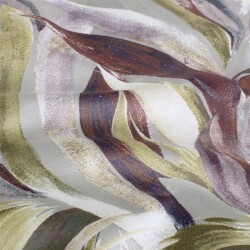 Wildleder Imitat Blätterregen - beige