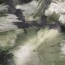 Wildleder Imitat Blütenkunst - salbei