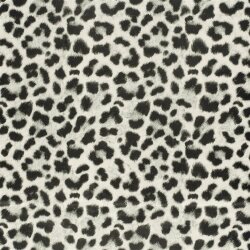 Wildleder Imitat LEOPARD - creme