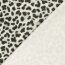 Wildleder Imitat LEOPARD - creme