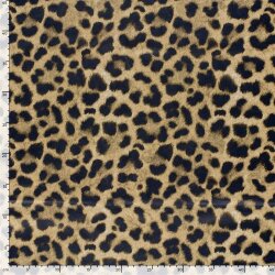 Wildleder Imitat LEOPARD