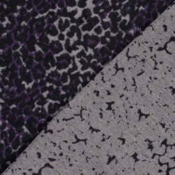 JACQUARD BRUSHED LEOPARD
