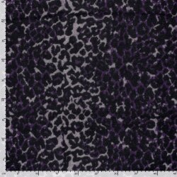 JACQUARD BRUSHED LEOPARD