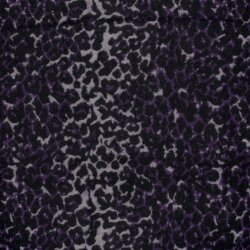Jacquard gebürstet Leo - lila