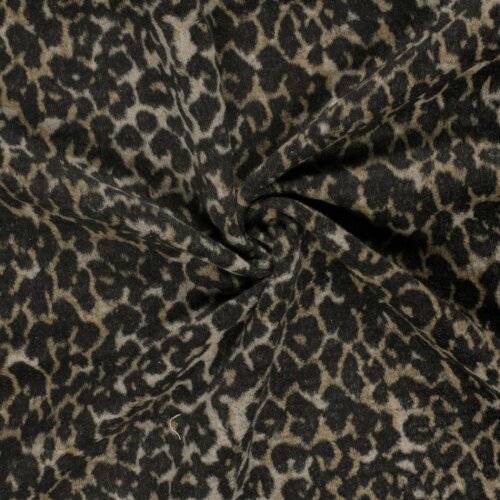 JACQUARD BRUSHED LEOPARD