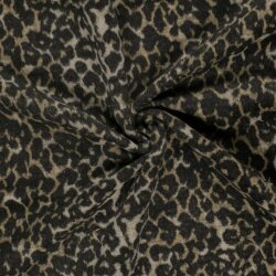 JACQUARD BRUSHED LEOPARD