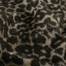 JACQUARD BRUSHED LEOPARD