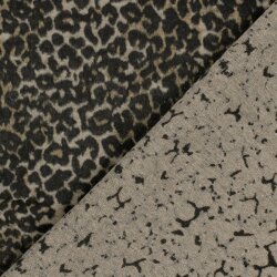 JACQUARD BRUSHED LEOPARD