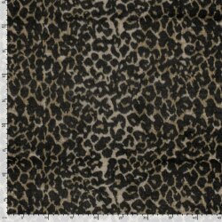 JACQUARD BRUSHED LEOPARD