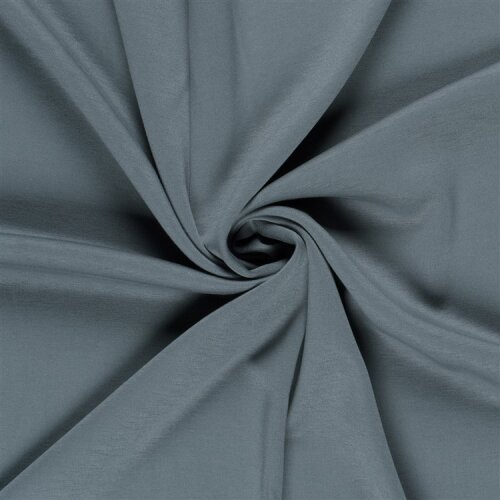 Baumwolljersey Uni - schattenblau