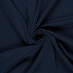 Baumwolljersey Uni - dunkelblau