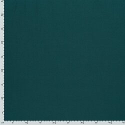 Baumwolljersey Uni - petrol