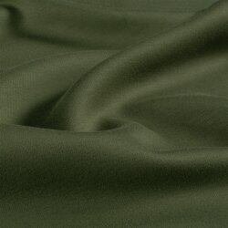 Polyester Viskose Jersey Uni - moosgrün