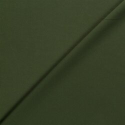 Rippenjersey Uni - moosgrün