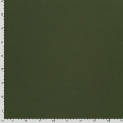 Rippenjersey Uni - moosgrün