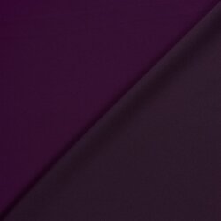 Rippenjersey Uni - dunkeltraube