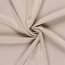 Polyester Viskose Jersey Uni - creme
