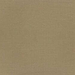 Polyester Viskose Jersey Uni - eiche